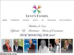 Sites similar to lovesevents.com