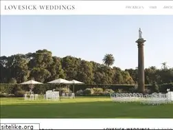 Sites similar to lovesickweddings.com.au