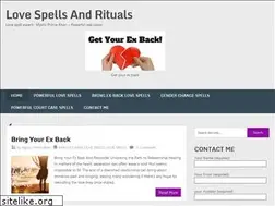 Sites similar to lovespellrituals.com