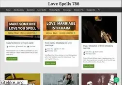 Sites similar to lovespells786.com