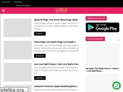 Sites similar to lovespellsmaster.com