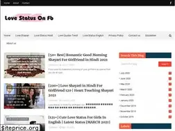Sites similar to lovestatusonfb.blogspot.com