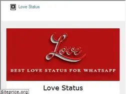 Sites similar to lovestatusz.com