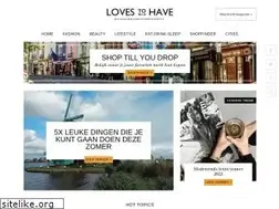 Sites similar to lovestohave.com