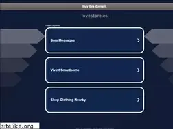 Sites similar to lovestore.es