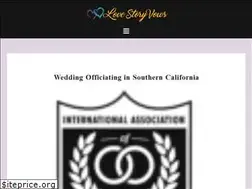 Sites similar to lovestoryvows.com