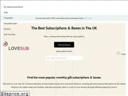Sites similar to lovesub.co.uk