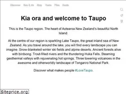 Sites similar to lovetaupo.com