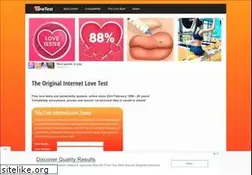 Sites similar to lovetest.com