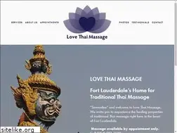Sites similar to lovethaimassage.com
