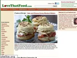 Sites similar to lovethatfood.com