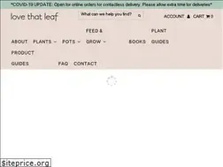 Sites similar to lovethatleaf.co.nz