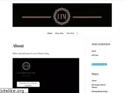 Sites similar to lovetheorymagazine.com