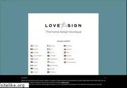Sites similar to lovethesign.com