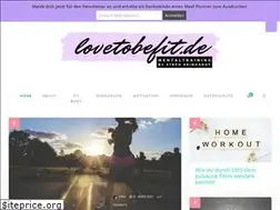 Sites similar to lovetobefit.de