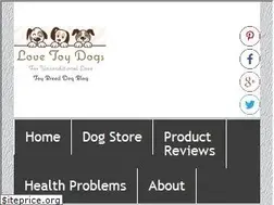 Sites similar to lovetoydogs.com