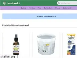 Sites similar to lovetravel.fr