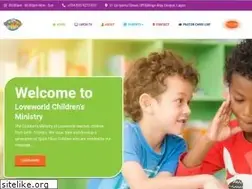 Sites similar to loveworldchildrensministry.org