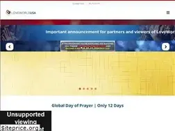 Sites similar to loveworldusa.org