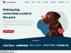 Sites similar to loveyourdog.com