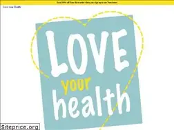 Sites similar to loveyourhealth.com.au