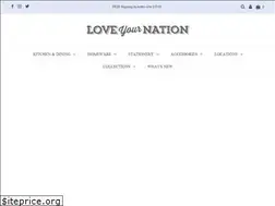 Sites similar to loveyournation.co.uk