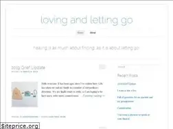 Sites similar to lovingandlettinggo.wordpress.com