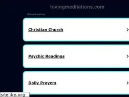 Sites similar to lovingmeditations.com