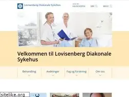Sites similar to lovisenbergsykehus.no