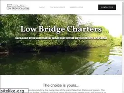 Sites similar to lowbridgecharters.com