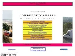 Sites similar to lowbudgetcampers.de