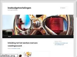 Sites similar to lowbudgetvertalingen.nl