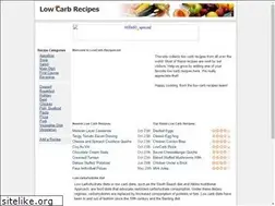 Sites similar to lowcarb-recipes.net