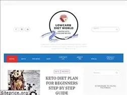 Sites similar to lowcarbdietworld.com