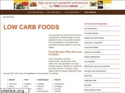 Sites similar to lowcarbfoods.org