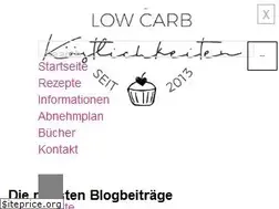 Sites similar to lowcarbkoestlichkeiten.de