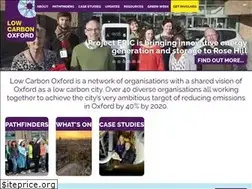 Sites similar to lowcarbonoxford.org