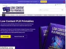 Sites similar to lowcontentplrprintables.com