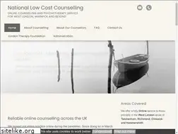 Sites similar to lowcost-counselling.com