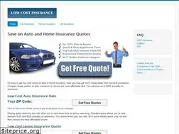 Sites similar to lowcostautoquotes.com