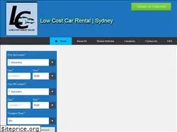 Sites similar to lowcostcarrentals.com.au