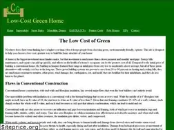 Sites similar to lowcostgreenhome.com