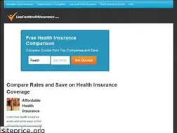 Sites similar to lowcosthealthinsurance.com