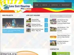Sites similar to lowcosthousingphilippines.com