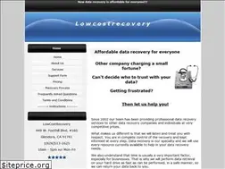 Sites similar to lowcostrecovery.com