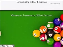 Sites similar to lowcountrybilliardservices.com