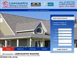 Sites similar to lowcountryroofing.com