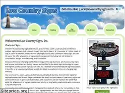 Sites similar to lowcountrysigns.com