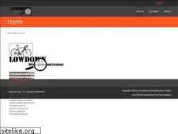 Sites similar to lowdown.com.au