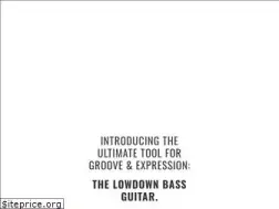 Sites similar to lowdownbass.net